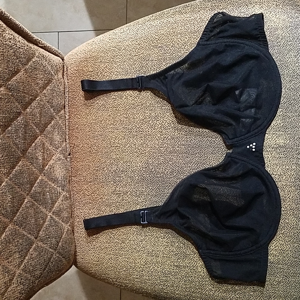 Simone Perele Underwire Black Sheer Mesh Bra